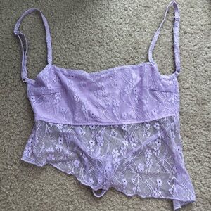 Backless Lace Edikted Top